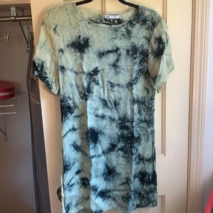 Tie dye zara dress